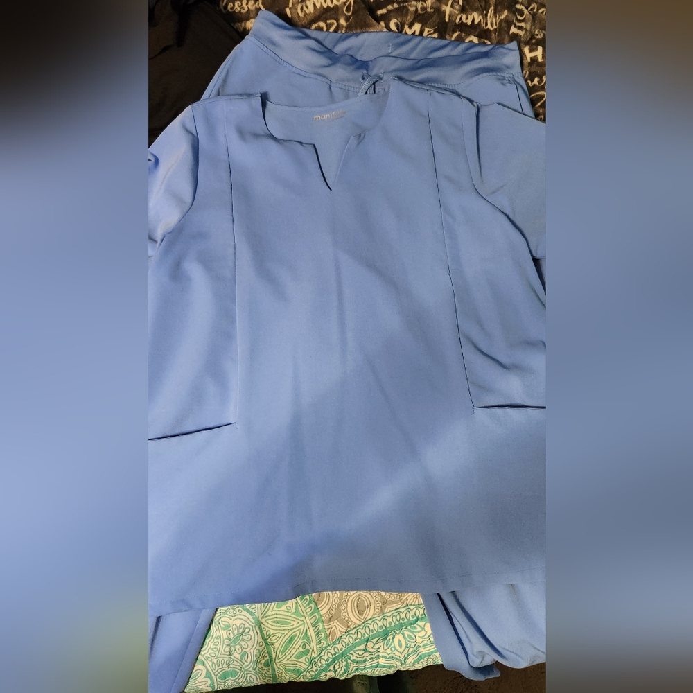 Womens Ceil Blue Scrub set